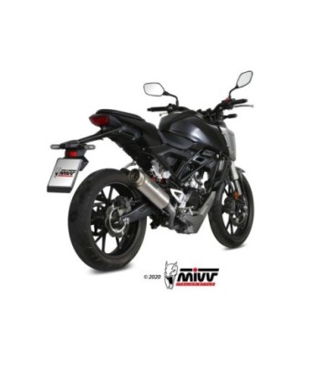 Mivv Full system 1x1 GP Pro titan Honda CB 125 R 2018-20