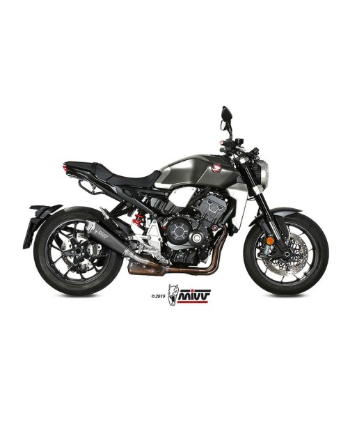 Mivv Slip-On Delta Race Black Honda CB 1000 R 2018-25