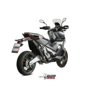 Mivv Slip-On GP Pro Black Honda X-ADV 750 2017-26
