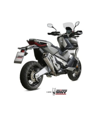 Mivv Slip-On Delta Race St. Steel Honda X-ADV 750 2017-26