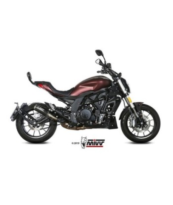 Mivv Slip-On Mk3 carbono Benelli 502C 2019-24