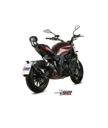 Mivv Slip-On Mk3 carbono Benelli 502C 2019-24