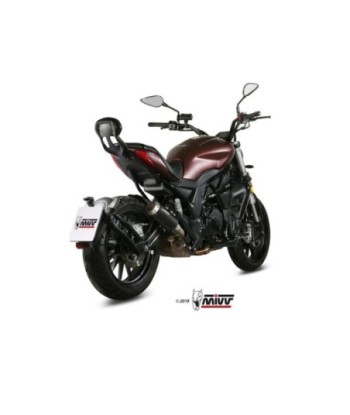 Mivv Slip-On Mk3 Black Benelli 502C 2019-24