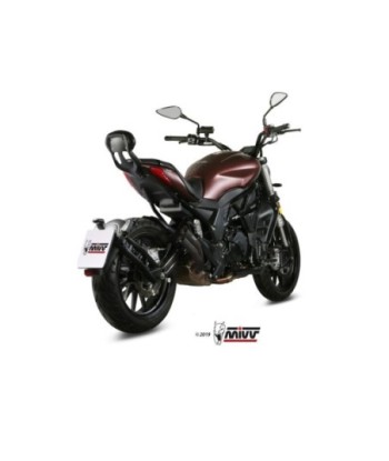 Mivv Slip-On Double Gun Black Benelli 502C 2019-24