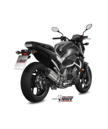 Mivv Slip-On Suono St. Steel con tapa carbono Honda Integra 750 2016-20 / NC 750 S / X 2016-22
