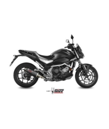 Mivv Slip-On Oval carbono con tapa carbono Honda Integra 750 2016-20 / NC 750 S / X 2016-22