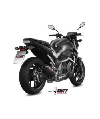 Mivv Slip-On Oval carbono con tapa carbono Honda Integra 750 2016-20 / NC 750 S / X 2016-22