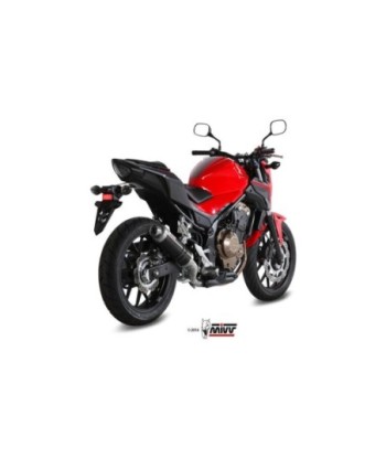Mivv Slip-On GP black Honda CB 500 F 2016-18