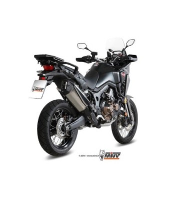 Mivv Tubo no kat para silenciadores OE Honda CRF 1000 L Africa Twin 2016-19