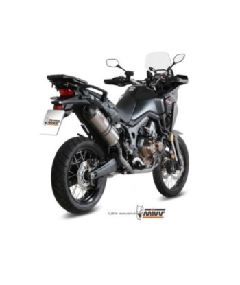 Mivv Tubo no kat para silenciadores Mivv Honda CRF 1000 L Africa Twin 2016-19