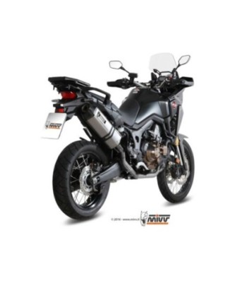Mivv Tubo no kat para silenciadores Mivv Honda CRF 1000 L Africa Twin 2016-19