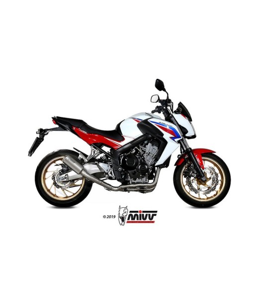 Mivv Full system 4x2x1 MK3 St. Steel Honda CB 650 F 2014-18