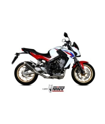 Mivv Full system 4x2x1 GP Pro black Honda CB 650 F 2014-18