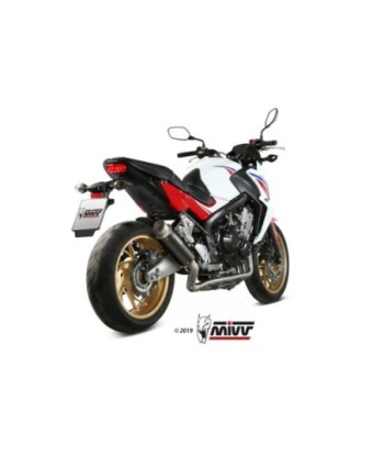 Mivv Full system 4x2x1 GP Pro black Honda CB 650 F 2014-18