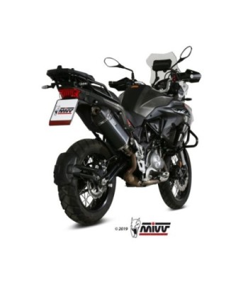 Mivv Slip-On Speed edge Black Benelli TRK 502 X 2018-26