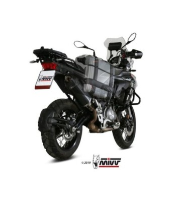 Mivv Slip-On Speed edge Black Benelli TRK 502 X 2018-26