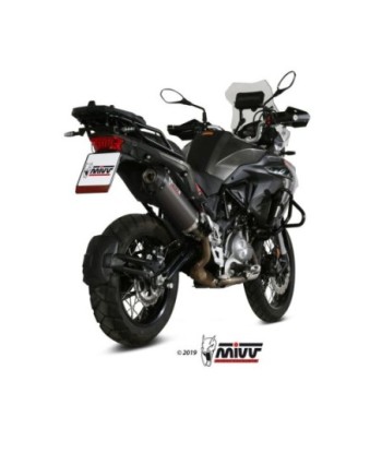 Mivv Slip-On Oval carbono con tapa carbono Benelli TRK 502 X 2018-26