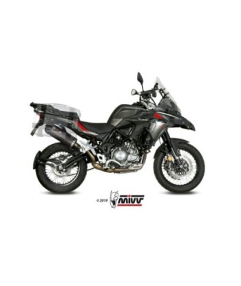 Mivv Slip-On Oval carbono con tapa carbono Benelli TRK 502 X 2018-26