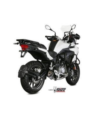 Mivv Slip-On Delta Race St. Steel Benelli TRK 502 2017-25