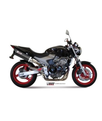 Mivv Slip-On Oval carbono con tapa carbono Honda Hornet 600 2003-06