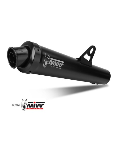 Mivv Slip-On X-Cone black Honda Hornet 600 2003-06