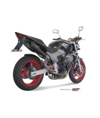 Mivv Slip-On X-Cone black Honda Hornet 600 2003-06