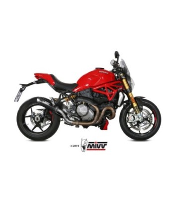 Mivv Slip-On GP Pro carbono Ducati Monster 821 2018-20 / Monster 1200 2017-21