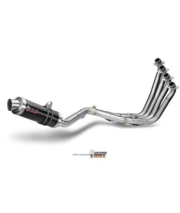 Mivv Full system 4x2x1 GP black Honda CB 650 F 2014-18