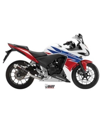 Mivv Slip-On GP black Honda CB 500 F / X / CBR 500 R 2013-15