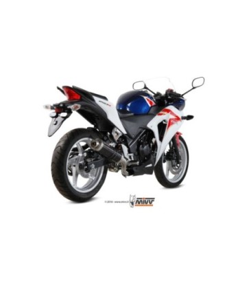 Mivv Slip-On GP black Honda CBR 250 R 2011-14