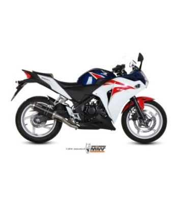 Mivv Slip-On GP black Honda CBR 250 R 2011-14