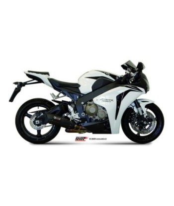 Mivv Slip-On Suono black con tapa carbono Honda CBR 1000 RR 2008-13