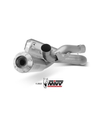 Mivv 2 Slip-On X-M1 titan Ducati Streetfighter V4 2020-22