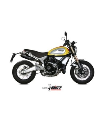 Mivv 2 Slip-On GP Pro black Ducati Scrambler 1100 2018-20