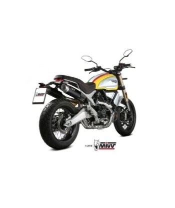 Mivv 2 Slip-On GP Pro black Ducati Scrambler 1100 2018-20