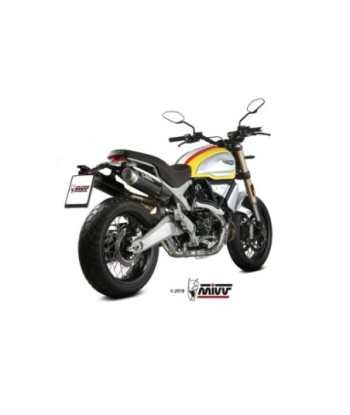 Mivv 2 Slip-On GP Pro carbono Ducati Scrambler 1100 2018-20
