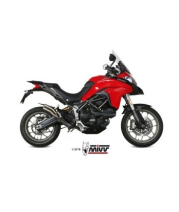 Mivv Tubo no kat (compatible con Silencioso Mivv y Original) Ducati Multistrada 950 / S 2017-21