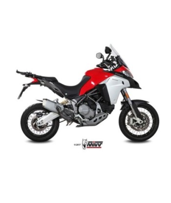 Mivv Tubo no kat (compatible con Silencioso Mivv y Original) Ducati Multistrada 1200 Enduro 2016-18