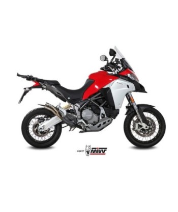 Mivv Tubo no kat (compatible con Silencioso Mivv y Original) Ducati Multistrada 1200 Enduro 2016-18