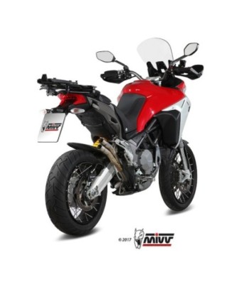 Mivv Tubo no kat (compatible con Silencioso Mivv y Original) Ducati Multistrada 1200 Enduro 2016-18