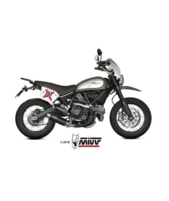 Mivv Slip-On GP Pro black Ducati Scrambler 800 2015-20