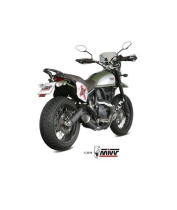 Mivv Slip-On GP Pro black Ducati Scrambler 800 2015-20