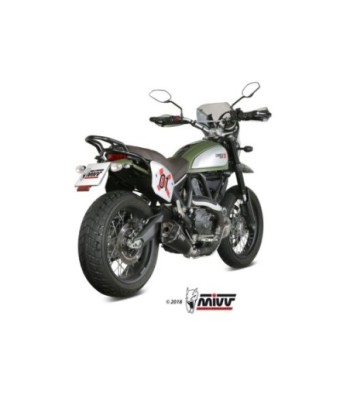 Mivv Slip-On Delta Race black Ducati Scrambler 800 2015-20