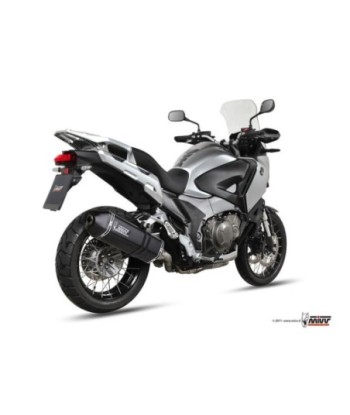 Mivv Slip-On Speed edge black Honda CrossTourer 2012-20