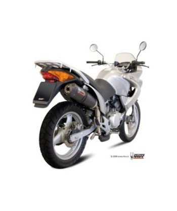 Mivv Slip-On Oval carbono con tapa carbono Honda XL 125 Varadero 2007-11