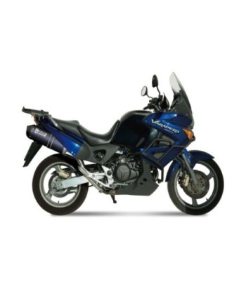 Mivv 2 Slip-On Oval carbono con tapa carbono Honda XL 1000 Varadero 2003-11