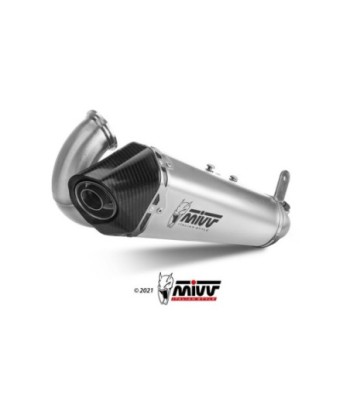 Mivv Slip-On Delta Race St. Steel Ducati Panigale V2 2020-24