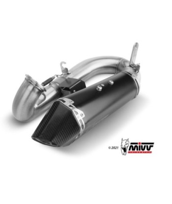 Mivv Slip-On Delta Race Black Ducati Panigale V2 2020-24