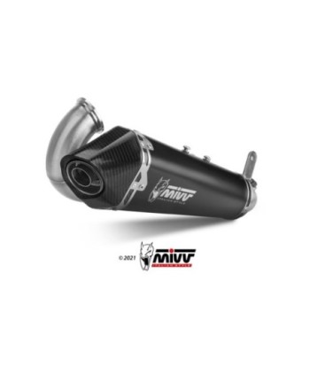 Mivv Slip-On Delta Race Black Ducati Panigale V2 2020-24
