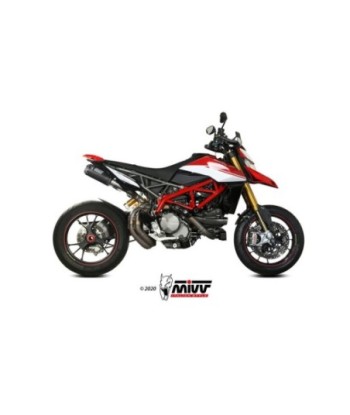 Mivv 2 Slip-On Mk3 carbono Ducati Hypermotard 950 / SP / RVE 2019-20
